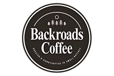 logo backroads coffee