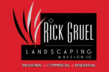 logo rick gruel landscaping and design